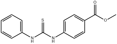 methyl 4-[(anilinocarbonothioyl)amino]benzoate Structure