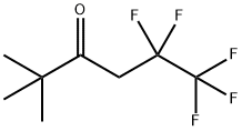 5,5,6,6,6-PENTAFLUORO-2,2-DIMETHYLHEXAN-3-ONE Struktur