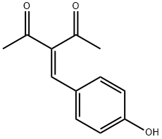 2,4-Pentanedione,3-[(4-hydroxyphenyl)methylene]- Struktur