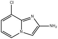 2-Amino-8-chloroimidazo[1,2-a]pyridine Struktur