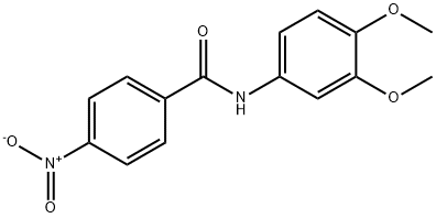 N-(3,4-Dimethoxyphenyl)-4-nitrobenzamide, 97% Struktur