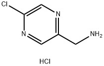 (5-chloropyrazin-2-yl)methanamine hydrochloride Struktur