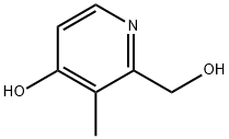 2-(hydroxymethyl)-3-methyl-1H-pyridin-4-one Struktur