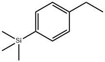 (4-ethylphenyl)-trimethyl-silane Struktur