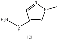 4-Hydrazinyl-1-methyl-1H-pyrazole dihydrochloride Struktur