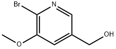 (6-Bromo-5-methoxypyridin-3-yl)methanol Struktur