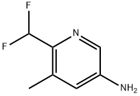 6-(Difluoromethyl)-5-methylpyridin-3-amine Struktur