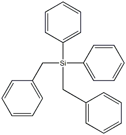 Silane,diphenylbis(phenylmethyl)- (9CI) Struktur