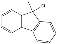 9H-Fluorene, 9-chloro-9-methyl- Struktur