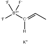 Potassium (E)-trifluoro(prop-1-en-1-yl)borate Struktur