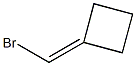 Cyclobutane, (bromomethylene)- Struktur