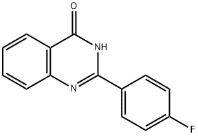 4(1H)-Quinazolinone, 2-(4-fluorophenyl)- Struktur