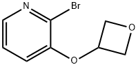 2-bromo-3-(oxetan-3-yloxy)pyridine Struktur