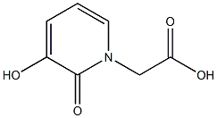 (3-Hydroxy-2-oxo-2H-pyridin-1-yl)-acetic acid Struktur