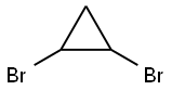 Cyclopropane, 1,2-dibromo- Struktur