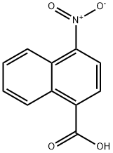 4-Nitro-1-naphthoic acid Struktur