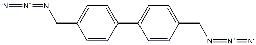 1-(azidomethyl)-4-[4-(azidomethyl)phenyl]benzene Struktur