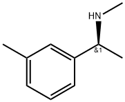 [(1S)-1-(3-METHYLPHENYL)ETHYL]METHYLAMINE Struktur