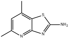 5,7-dimethyl-[1,3]thiazolo[4,5-b]pyridin-2-amine Struktur