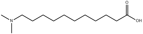 Undecanoic acid, 11-(dimethylamino)- Struktur