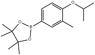 4-Isopropoxy-3-methylphenylboronic acid pinacol ester Struktur