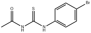 N-[(4-bromophenyl)carbamothioyl]acetamide Struktur