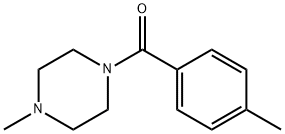 (4-METHYLPIPERAZIN-1-YL)(P-TOLYL)METHANONE Struktur