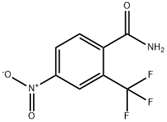 4-Nitro-2-(trifluoromethyl)benzamide Struktur