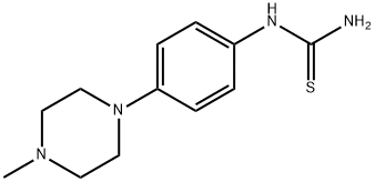 [4-(4-methylpiperazin-1-yl)phenyl]thiourea Struktur