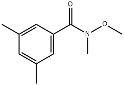 N-methoxy-N,3,5-trimethylbenzamide Struktur