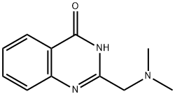 2-[(dimethylamino)methyl]-3,4-dihydroquinazolin-4-one Struktur