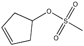 3-Cyclopenten-1-ol,methanesulfonate Struktur