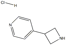 4-(azetidin-3-yl)pyridine:hydrochloride Struktur