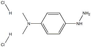 4-Hydrazinyl-N,N-dimethylanilin e dihydrochloride Struktur