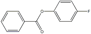 Phenol, 4-fluoro-,1-benzoate Struktur