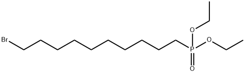 diethyl 10-bromodecylphosphonate Struktur