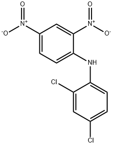 (2,4-dichlorophenyl)(2,4-dinitrophenyl)amine Struktur