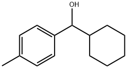 A-CYCLOHEXYL-4-METHYL-BENZENEMETHANOL Struktur