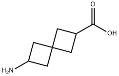 6-Amino-spiro[3.3]heptane-2-carboxylic acid Struktur