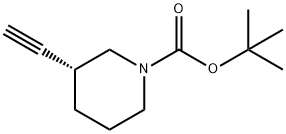 1-ピペリジンカルボン酸, 3-エチニル-, 1,1-ジメチルエチルエステル, (3R)-