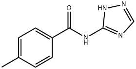 4-methyl-N-(1H-1,2,4-triazol-5-yl)benzamide Struktur