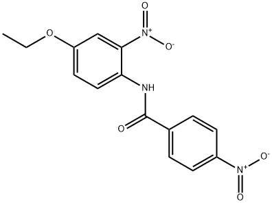 N-(4-ethoxy-2-nitrophenyl)-4-nitrobenzamide Struktur