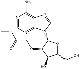 Adenosine, 2'-O-(2-methoxy-2-oxoethyl)- Struktur