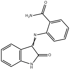 2-[(2-oxoindol-3-yl)amino]benzamide Struktur