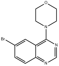 6-bromo-4-morpholin-4-ylquinazoline Struktur