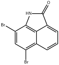 6,8-dibromobenzo[cd]indol-2(1H)-one Struktur