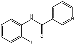 N-(2-iodophenyl)pyridine-3-carboxamide Struktur