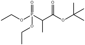 tert-butyl 2-(diethoxyphosphoryl)propanoate Struktur