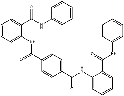 N,N'-bis[2-(anilinocarbonyl)phenyl]terephthalamide Struktur