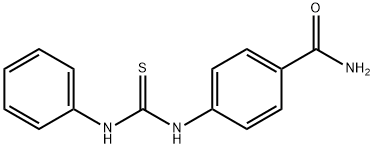 4-[(anilinocarbonothioyl)amino]benzamide Struktur